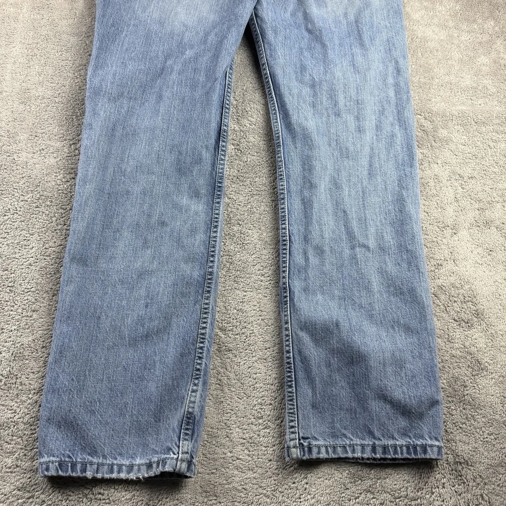 Levis 514 Straight Leg Jeans Mens 38x32 Blue Medium Wash Mid‎ Rise